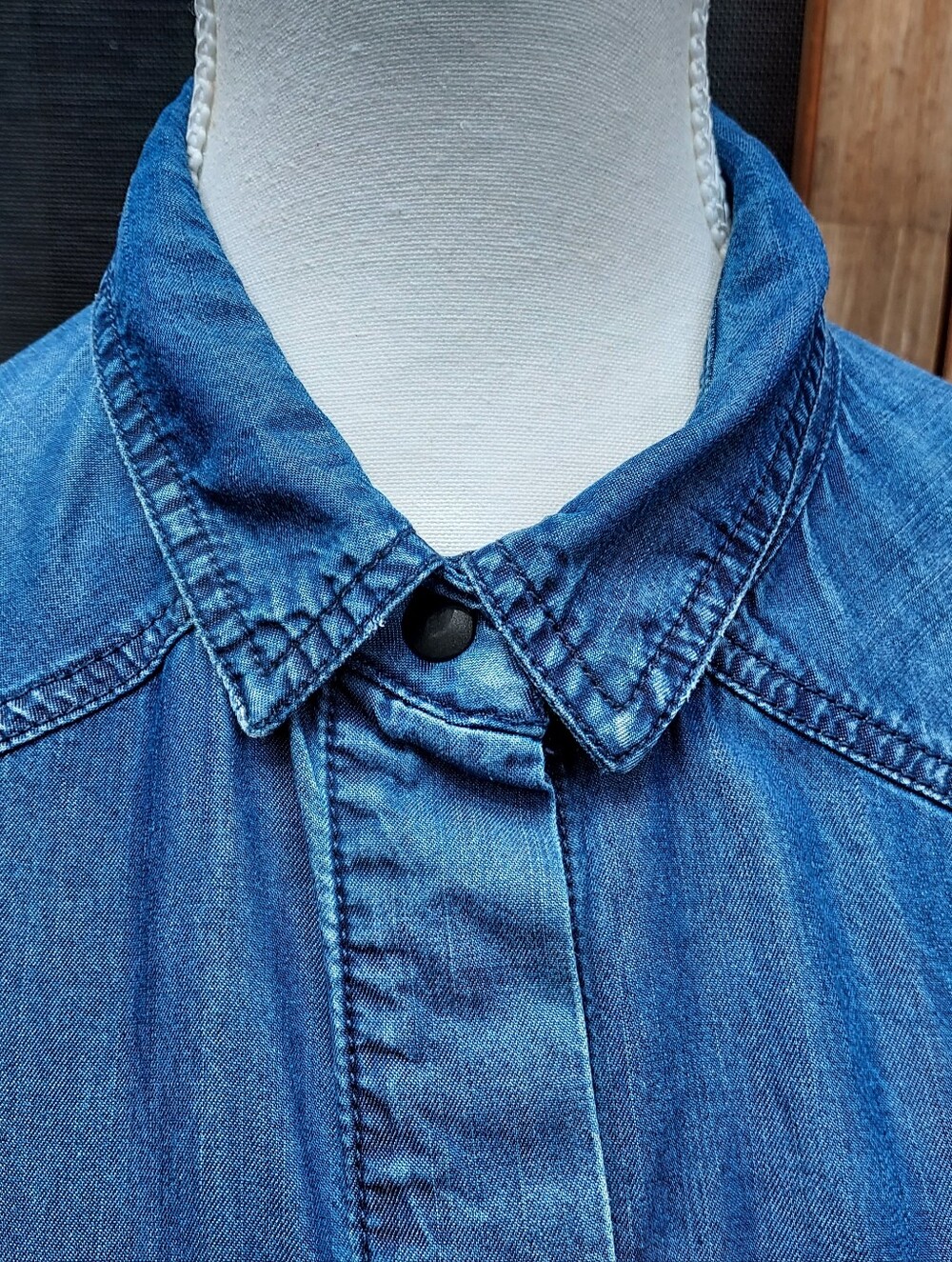 The Kooples Sport Tencel Shirt Jacket - Picture 3 of 9